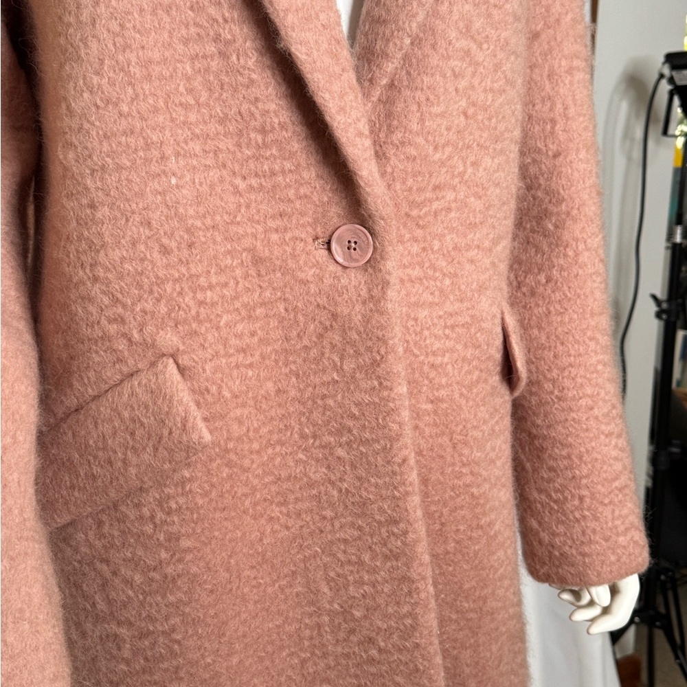 Express Women's Blush Teddy Jacket - Picture 4 of 7